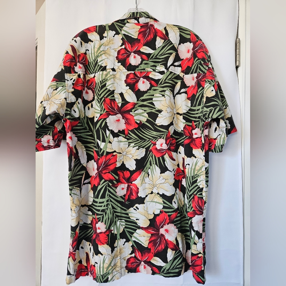 Paradise of the Pacific Orchid Hawaiian Shirt‎ size large - Picture 2 of 4